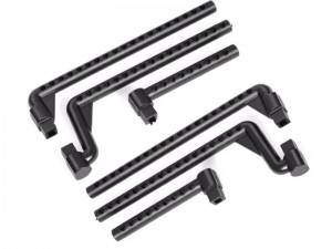 ABS PLASTIC FRONT & REAR BODY POST 51003 FOR 1/10 TAMIYA TT-01 TT-01 TYPE E TOURING CAR - RS-TA51003/BK
