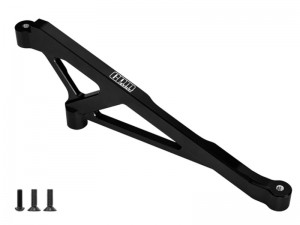 GPM 5T3/025F 7075 ALLOY FRONT LOWER CHASSIS BRACE LOS-3680 FOR LOSI 1/5 5IVE-TE 3.0 4WD DESERT TRUCK RTR LOS05022 - 5T3/016F-BK
