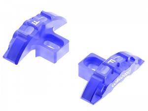 3RACING SAK-D6828 ALUMINUM FRONT MACHINED CALIPER FOR 1/10 RC AUPER D6 DRIFT CAR - SAK-D6828/BU