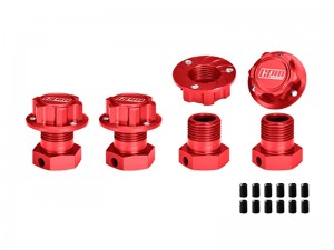 GPM  5T3/010A 7075 ALLOY 24mm WHEEL HEX & NUTS  LOS-3663 LOS-3677 FOR LOSI 1/5 5IVE-TE 3.0 / 5IVE-TG 3.0 - 5T3/010A-R