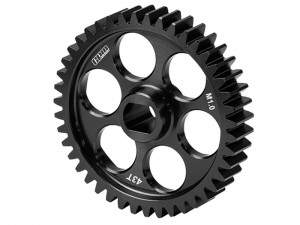 GPM 20CrMnTi STEEL M1 SPUR GEAR 39T / 43T / 47T ARA311051 For ARRMA 1/5 KRATON / OUTCAST 8S EXB MONS ... - MAKX043TS-BK