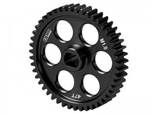 GPM 20CrMnTi STEEL M1 SPUR GEAR 39T / 43T / 47T ARA311051 For ARRMA 1/5 KRATON / OUTCAST 8S EXB MONSTER - MAKX047TS-BK
