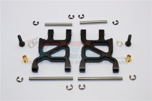 ALUMINIUM REAR LOWER ARM  TAMIYA WR-02 - WRC2056-BK