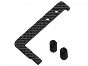 3RACING SAK-ZF112 C-FRP BATTERY MOUNT FOR 1/10 ZERO CERO FWD TOURING CAR - SAK-ZF112