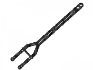 3RACING SAK-ZF111 REAR C-FRP UPPER DECK FOR 1/10 ZERO CERO FWD TOURING CAR - SAK-ZF111