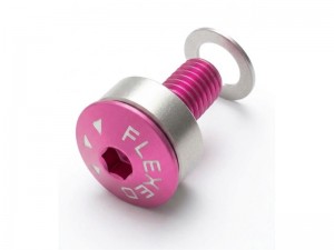 3RACING SAK-Z127 ALUMINUM UPPER DECK FLEXED BOLT For 1/10 ZERO CERO RC TOURING CAR - SAK-Z127