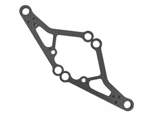 CARBON FIBER FRONT / REAR SUSPENSION WISHBONE PLATE HPI RACING 1/10 SPRINT 3 PRO TOURING CAR - RS-SPR02F/BK