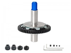 STEEL M0.8 SPUR GEAR SLIPPER CLUTCH W. PINION GEAR 20T 21T SET ARA311034 ARA310949 FOR ARRMA 1/10 BIG ROCK 3S GRANITE KRATON OUTCAST 4S 1/8 TYPHON 3S  ... - RS-ARA311034/BU