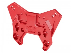 GPM MJ3028 7075 ALLOY FRONT SHOCK TOWER 9mm ARA-4297 ARA-4445 For ARRMA 1/7 MOJAVE 6S EXB V3 DESERT TRUCK ARA7604V3 - RED - MJ3028-R