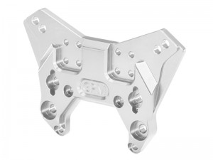 GPM MJ3028 7075 ALLOY FRONT SHOCK TOWER 9mm ARA-4297 ARA-4445 For ARRMA 1/7 MOJAVE 6S EXB V3 DESERT TRUCK ARA7604V3 - SILVER - MJ3028-S