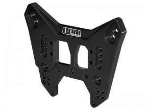 GPM MJ3030 7075 ALLOY REAR SHOCK TOWER ARA-4296 ARA-4444 For ARRMA 1/7 MOJAVE 6S EXB V3 DESERT TRUCK ARA7604V3 - BLACK - MJ3030-BK