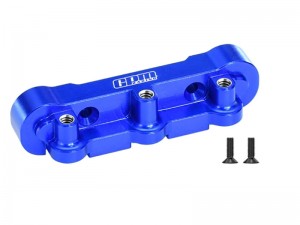 GPM MJ3009 7075 ALLOY INTEGRATED REAR LOWER SUSPENION MOUNT ARA320546 For ARRMA 1/7 MOJAVE 6S EXB V2 V3 - BLUE - MJ3009-B