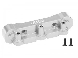 GPM MJ3009 7075 ALLOY INTEGRATED REAR LOWER SUSPENION MOUNT ARA320546 For ARRMA 1/7 MOJAVE 6S EXB V2 V3 - SILVER - MJ3009-S