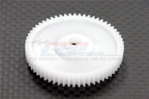DELRIN SPUR GEAR 42 PITCH 60T TAMIYA TT-01 - White - DTT4260T-W