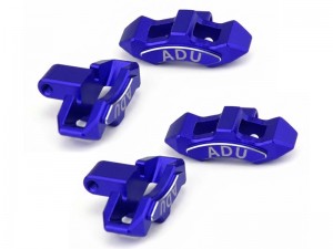 ALLOY 7075 FRONT & REAR BRAKE CALIPER 8567 FOR 1/7 TRAXXAS UDR UNLIMITED DESERT RACER 85086-4 - RS-TRX8567/BU