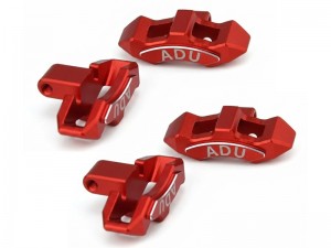 ALLOY 7075 FRONT & REAR BRAKE CALIPER 8567 FOR 1/7 TRAXXAS UDR UNLIMITED DESERT RACER 85086-4 - RED - RS-TRX8567/RE
