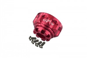 GPM TRX4011 ALUMINUM FRONT / REAR DIFFERENTIAL CARRIER 1/10 TRX4 DEFENDER TRAIL CRAWLER - Red - TRX4011-R