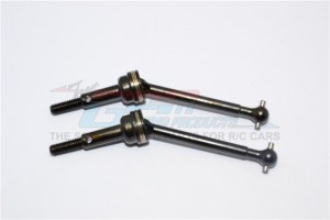 STEEL#45 FRONT/REAR CVD SWING SHAFT  TAMIYA TB-04 - TB4340S-BK