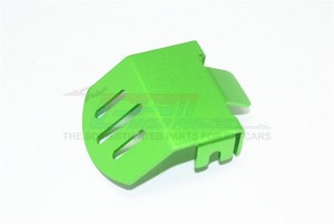 ALUMINUM F/R GEAR BOX BOTTOM PROTECTOR MOUNT TRAXXAS 1/10 TRX4 - Green - TRX4333-G