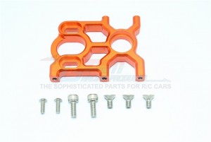 GPM MAK018 ALUMINUM CENTER DIFFERENTIAL AND MOTOR MOUNT ARRMA 1/8 KRATON 6S - Orange - MAK018-OR