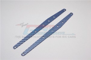 GRAPHITE REAR LINKS STIFFENERS AXIAL YETI XL MONSTER - Blue - GYTL017-B