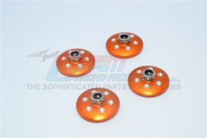 ALUMINIUM EXTRA SIZE LOCKING WHEEL  WASHER AXIAL YETI XL MONSTER - YTL005A-OR