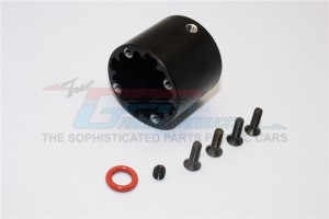 GPM YTL011 ALUMINIUM FRONT DIFFERENTIAL CASE 1/8 RC AXIAL YETI XL MONSTER - YTL011-BK