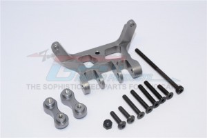 GPM YTL013A ALUMINIUM REAR AXLE TRUSS 1/8 RC  AXIAL YETI XL MONSTER - Gun silver - YTL013A-GS