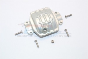 GPM YTL013C ALUMINIUM REAR AXLE COVER 1/8 RC AXIAL YETI XL MONSTER - Silver - YTL013C-S