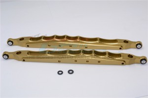 GPM YTL014 ALUMINIUM REAR LOWER CHASSIS LINK  PARTS 1/10 AXIAL YETI XL MONSTER - Titanium - YTL014-TIT