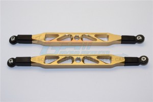 GPM YTL014RPN ALUMINIUM REAR UPPER CHASSIS LINK  PARTS 1/8 RC AXIAL YETI XL MONSTER - Titanium - YTL014RPN-TIT