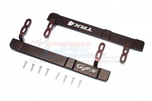 ALUMINUM SIDE STEPS 1/10 TRX4 DEFENDER TRAIL CRAWLER - Brown - TRX4014-BR