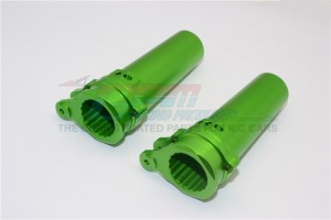 GPM YTL022N ALUMINIUM STRAIGHT AXLE ADAPTER 1/8 RC AXIAL YETI XL MONSTER - Green - YTL022N-G