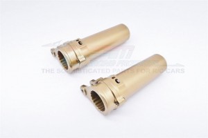 GPM YTL022N ALUMINIUM STRAIGHT AXLE ADAPTER 1/8 RC AXIAL YETI XL MONSTER - YTL022N-TIT