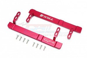 ALUMINUM SIDE STEPS 1/10 TRX4 DEFENDER TRAIL CRAWLER - Red - TRX4014-R