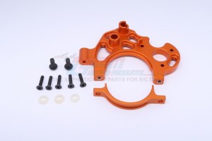 GPM YTL038A ALUMINIUM TRANSMISSION MOTOR MOUNT 1/8 RC AXIAL YETI XL MONSTER - Orange - YTL038A-OR