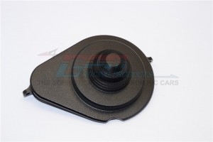 GPM YTL038GCN ALUMINIUM TRANSMISSION SPUR GEAR COVER 1/8 RC AXIAL YETI XL MONSTER - YTL038GCN-BK