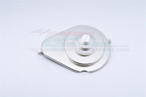 GPM YTL038GCN ALUMINIUM TRANSMISSION SPUR GEAR COVER 1/8 RC AXIAL YETI XL MONSTER - Silver - YTL038GCN-S