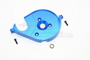ALUMINIUM SPUR GEAR COVER PLATE AXIAL YETI XL MONSTER - Blue - YTL038GCP-B