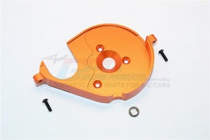 ALUMINIUM SPUR GEAR COVER PLATE AXIAL YETI XL MONSTER - Orange - YTL038GCP-OR