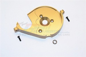 ALUMINIUM SPUR GEAR COVER PLATE AXIAL YETI XL MONSTER - Titanium - YTL038GCP-TIT