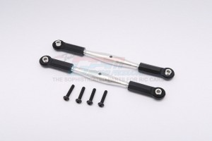 GPM YTL047P ALUMINIUM STEERING ROD WITH PLASTIC ENDS 1/8 RC AXIAL YETI XL MONSTER - Silver - YTL047P-S-BEBK