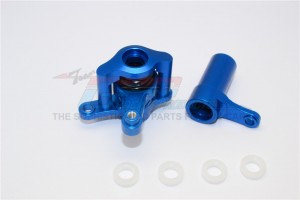 GPM YTL048 ALUMINIUM STEERING ASSEMBLY 1/8 RC AXIAL YETI XL MONSTER - Blue - YTL048-B