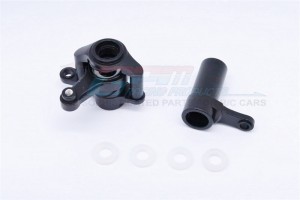 GPM YTL048 ALUMINIUM STEERING ASSEMBLY 1/8 RC AXIAL YETI XL MONSTER - YTL048-BK