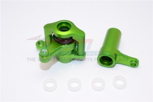 GPM YTL048 ALUMINIUM STEERING ASSEMBLY 1/8 RC AXIAL YETI XL MONSTER - Green - YTL048-G