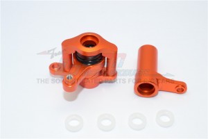GPM YTL048 ALUMINIUM STEERING ASSEMBLY 1/8 RC AXIAL YETI XL MONSTER - Orange - YTL048-OR
