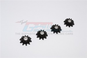 GPM YTL1202S/G4 STEEL#45 DIFFERENTIAL GEAR 10T 1/8 AXIAL YETI XL MONSTER - Black - YTL1202S/G4-BK