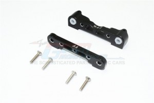 GPM MAK008 ALUMINUM FRONT LOWER SUSPENSION MOUNT ARRMA KRATON / INFRACTION / LIMITLESS / TYPHON 6S - Black - MAK008-BK