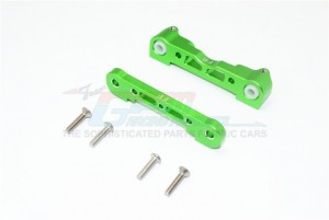 GPM MAK008 ALUMINUM FRONT LOWER SUSPENSION MOUNT ARRMA KRATON / INFRACTION / LIMITLESS / TYPHON 6S - Green - MAK008-G