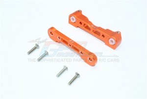 GPM MAK008 ALUMINUM FRONT LOWER SUSPENSION MOUNT ARRMA KRATON / INFRACTION / LIMITLESS / TYPHON 6S - Orange - MAK008-OR